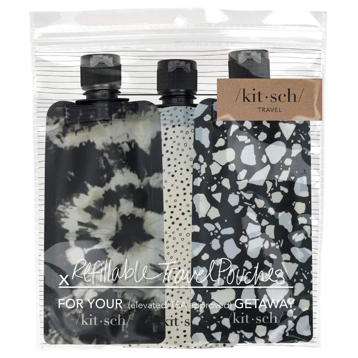 Refillable Travel Sachets 3-Pack - Posie