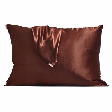 Satin Pillowcase Chocolate - Posie