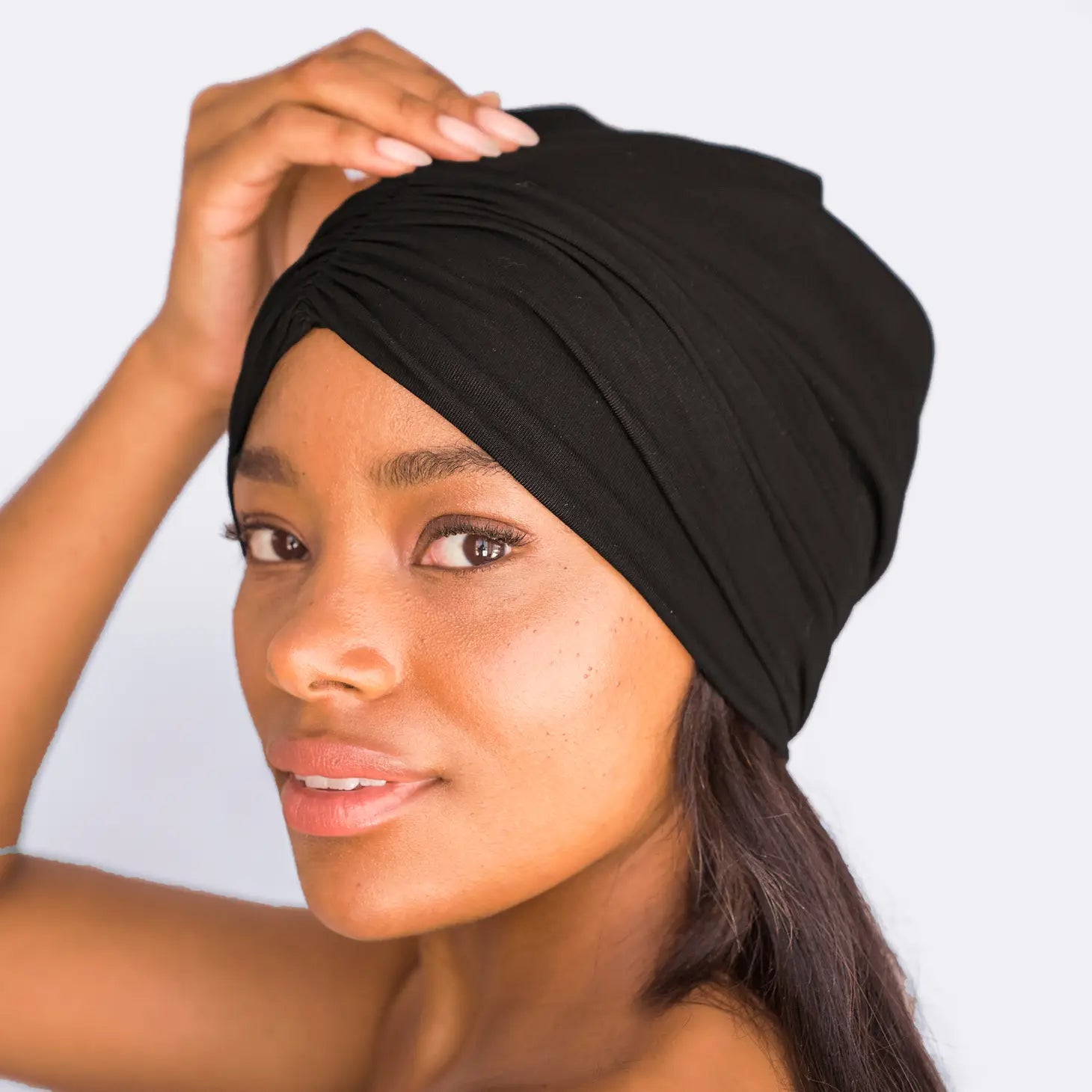 Satin Sleep Beanie - Posie