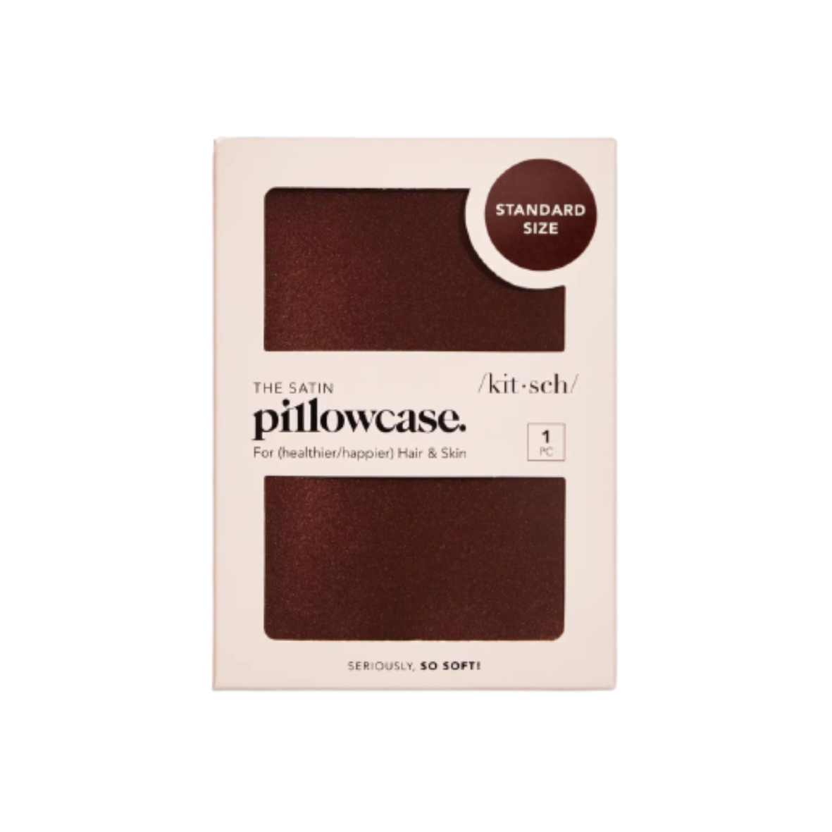Satin Pillowcase Chocolate - Posie