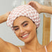 Satin Lined Luxury Shower Cap - Posie