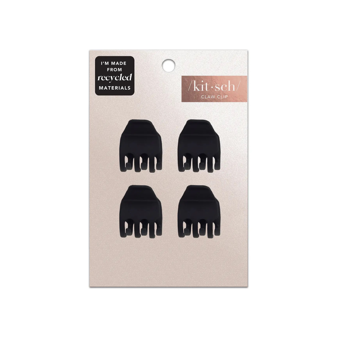 Recycled Plastic Mini Claw Clips - Posie